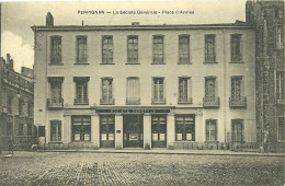 66  PERPIGNAN - LA SOCIETE GENERALE - PLACE D' ARMES (ref 6587) - Perpignan