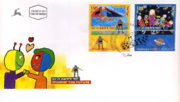 Israël - FDC - Stampin' The Future                          - FDC