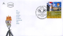 Israël - FDC - Memorial Day 2002                           - FDC