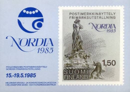 Finland - Postkaart - Nordia '85                                     - Maximumkarten (MC)