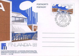 Finland - Postkaart - Finlandia '88                                     - Cartes-maximum (CM)