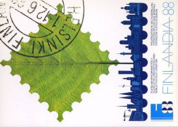 Finland - Postkaart - Finlandia '88                                     - Maximumkarten (MC)