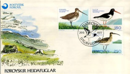 Faroer - FDC -  Vogels                                - Färöer Inseln