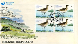 Faroer - FDC -  Vogel                                - Féroé (Iles)