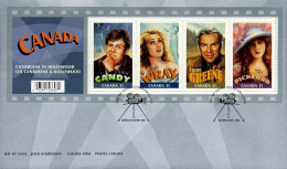 Canada - FDC -  Canadians In Hollywood                                    - 2001-2010