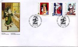 Canada - FDC - Kerstmis 1993                                  - 1991-2000