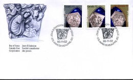 Canada - FDC - Kerstmis 1995                                  - 1991-2000