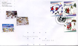 Canada - FDC - Kerstmis 1996                                  - 1991-2000