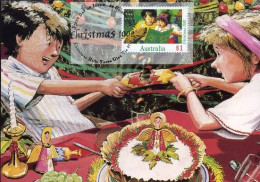 Australië  - MK - Kerstmis 1992                            - Cartes-Maximum (CM)