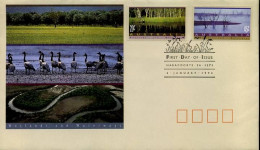 Australië  - FDC -  Wetlands And Waterways                                   - FDC
