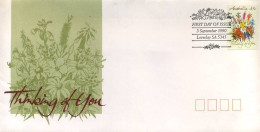 Australië  - FDC -  Thinking Of You                                   - Ersttagsbelege (FDC)