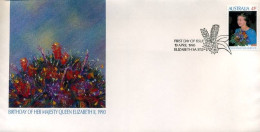 Australië  - FDC -  Birthday Of Her Majesty Queen Elizabeth II                                   - Omslagen Van Eerste Dagen (FDC)