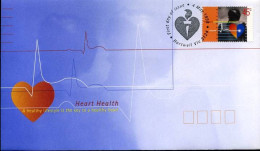 Australië  - FDC -  Heart Health                                   - Premiers Jours (FDC)