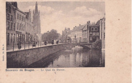 Souvenir De Bruges - Le Quai Du Diever - Brugge