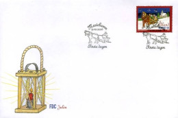 Aland - FDC -  Kerstmis 2006                                    - Aland