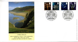 Groot-Brittannië - FDC - Definitives Wales                                  - 2001-2010 Em. Décimales