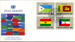 UNO - FDC - Flag Series                                  - Autres & Non Classés