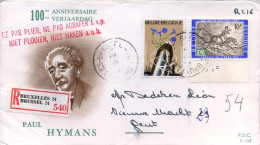 België - Aangetekende Brief - 1417 + 1427                                 - Cartas & Documentos
