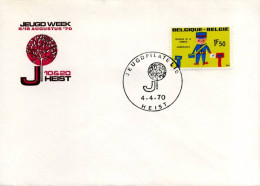 België - FDC - 1528         Jeugdfilatelie                                - 1961-1970