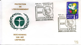 België - FDC - 1707  -  Bescherming Van Het Leefmilieu                                - 1971-1980