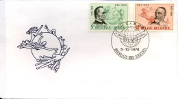 België - FDC - 1729/30  -  Eeuwfeest Van De UPU                                 - 1971-1980