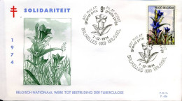 België - FDC - 1738  -  Fauna En Flora                                 - 1971-1980