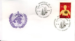 België - FDC - 1667  -  Wereldgezondheidsorganisatie                          - 1971-1980