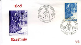 België - FDC - 1688  -  Kerstmis                         - 1971-1980