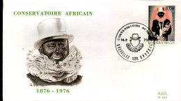 België - FDC - Conservatoire Africain                              - 1971-1980