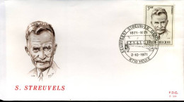 België - FDC - 1604  -  Stijn Streuvels                            - 1971-1980