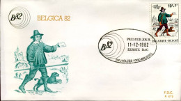 België - FDC - Belgica 82  -  P672                              - 1981-1990