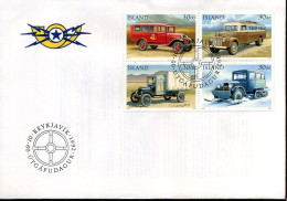 IJsland - FDC - Vrachtwagens                              - FDC