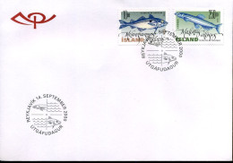 IJsland - FDC - Vissen                              - FDC