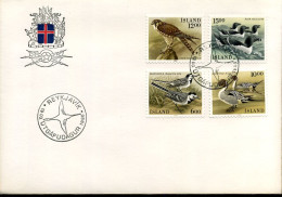 IJsland - FDC - Vogels                              - FDC