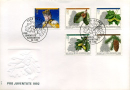 Zwitserland - FDC - Pro Juventute 1992                                - FDC