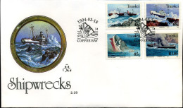 Transkei - FDC - Scheepswrakken                               - Transkei