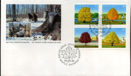 Canada - FDC - Esdoorns                                 - 1991-2000