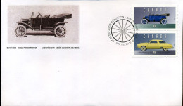 Canada - FDC - Oldtimer Autos                                 - 1991-2000