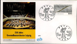 Bundespost - FDC - 250 Jahre Gewandhausorchester Leipzig - Sonstige & Ohne Zuordnung