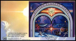 Verenigde Naties - FDC - Mission To Planet Earth                         - Altri & Non Classificati