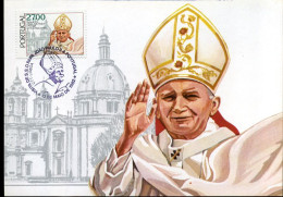 Portugal - MK - Paus Johannes Paulus II                                            - Maximumkarten (MC)