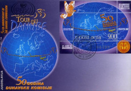 Joegoslavië - FDC - 50th Anniversary Of The Danube Commission                             - Other & Unclassified
