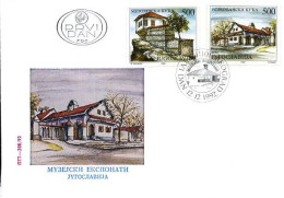Joegoslavië - FDC - Huizen                            - Other & Unclassified