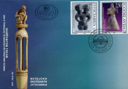 Joegoslavië - FDC - Archeological Collection Of The Museum Of Vojvodina                            - Other & Unclassified