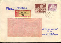 Eingeschriebene Brief - Covers & Documents