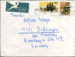 Cover To Dellingen, Germany - Zuidwest-Afrika (1923-1990)