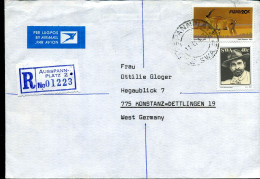 Registered Airmail Cover To Konstanz, Germany  - Namibië (1990- ...)