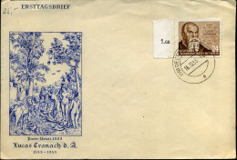 FDC - Mi 384 - 400. Todestag Von Lucas Cranach - Altri & Non Classificati