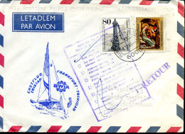 Erstflug BW 853 Frankfurt - Antigua/St. Lucia/Trinidad - Storia Postale