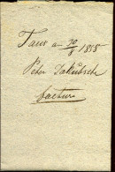 Factuur / Invoice - 1800 – 1899